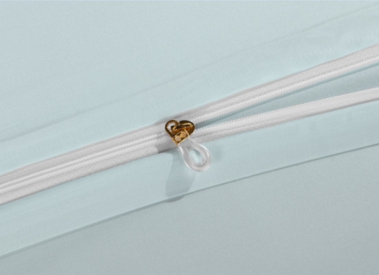 100% TENCEL 繊維ライトグリーン デュベットカバー スーパーキング デュベットカバーセット