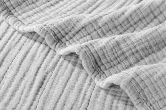 OEKO-TEX 100 ムスリンの綿毛布 カスタマイズされた綿毛布 ムスリンの綿毛布女王
