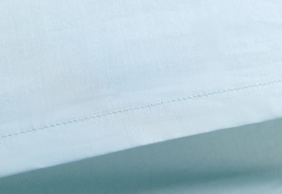呼吸可能な綿の毛布セット OEKO-TEX ライトグリーン毛布カバーセット OEM