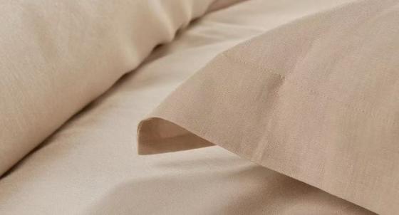 テンセル レイン デュベットカバー クイーン 快適 ライトブラウン デュベットカバー